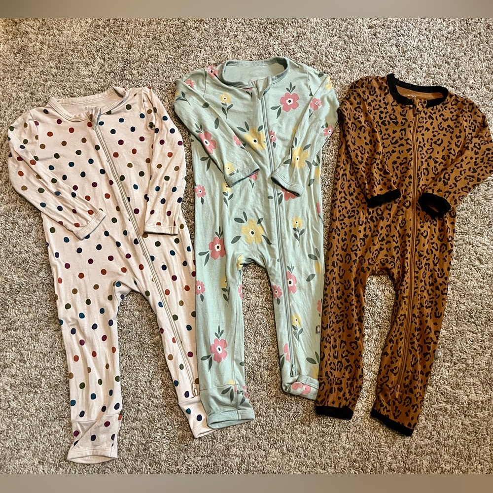 Kyte Baby Rompers 12-18m